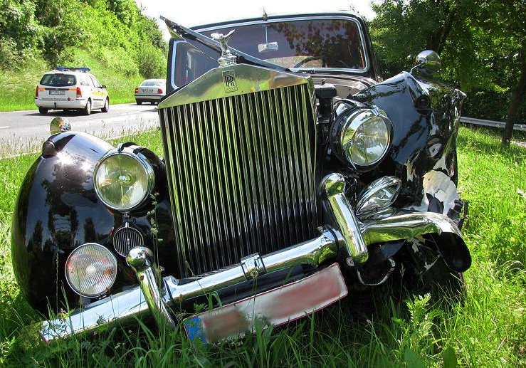 Zabytkowy samochód - Rolls-Royce Silver Dawn